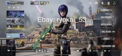 Call Of Duty Mobile Account: 5 Mythics, 18 Legendaries (Snoop Dogg, Motoko,ATV)