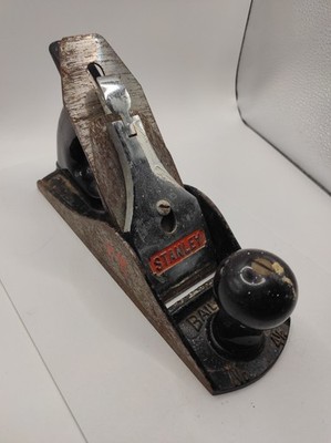 Early Vintage Stanley Bailey No 4 1/2 Smoothing Carpenters Wood Plane G12-045