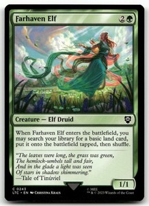 Farhaven Elf 243 Commander: The Lord of the Rings: Tales of Middle-earth