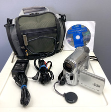 JVC Digital Video Camera GR-D370u 32x Optical Zoom Partially Working See Video