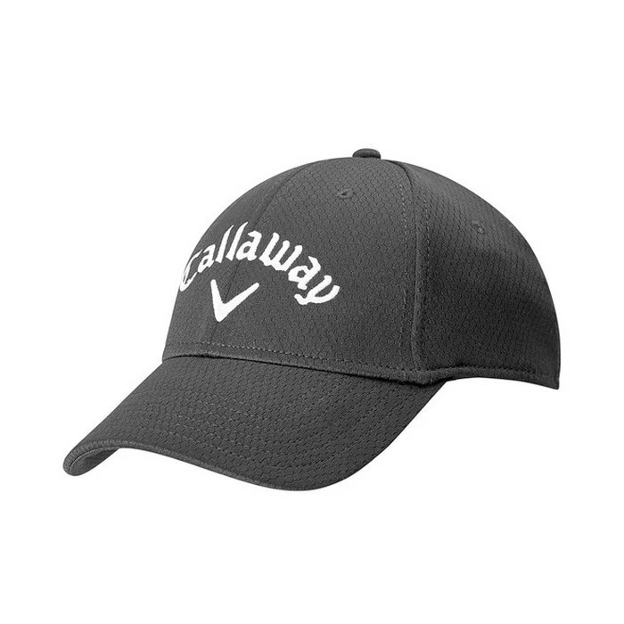 Casquette Callaway Adulte - Blanc - Performance - Ajustable - À scratch