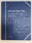 Lincoln Wheat Cent Collection in Whitman Book No. 1 Includes 44 Coins 1909-1940