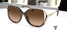 COACH HC8396U 512074 Cr620 Dark Tortoise Brown Gradient 56 mm Women's Sunglasses