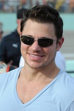 Nick Lachey is sighted at NASCAR Sprint Cup Series Ford 400 RACE a- Old Photo 10