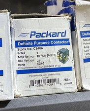 Packard C240A - 2 Pole Air Conditioner Condenser Contactor (24V, 40Amp)
