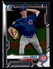 2021 Bowman Draft Drew Gray #BDC-35 Chrome