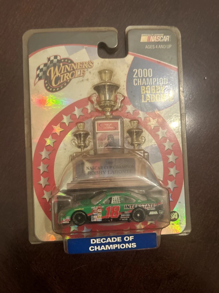 Winners Circle 2000 Champion Bobby Labonte Decade Of Champions Nascar #18 NEW - Image 3 of 3