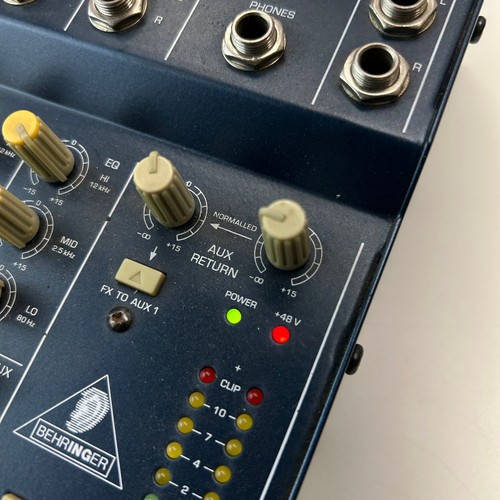 Behringer Eurorack MX 802A 8 Channel 2 Bus Mixing Console TESTED FAST SHIPPING - Picture 2 of 9