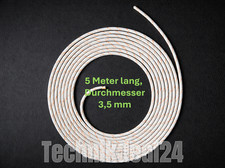 Starterseil Anwerfseil Zugseil 5m Ø 3,5 mm Motorsäge, Rasenmäher, Gartengeräte