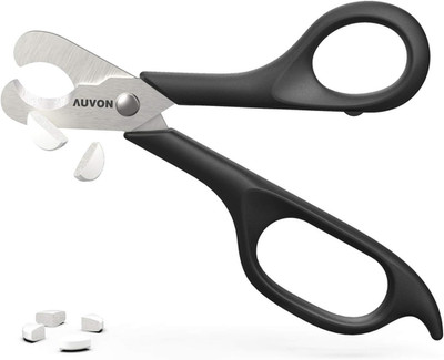 Scissors-Shaped Pill Cutter, Sharp Blade Pill Splitter for Easily Dividing Most