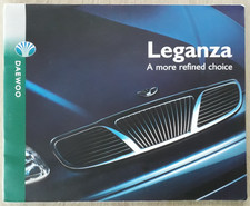 Daewoo Leganza Saloon Range Brochure 1997 - SX  CDX
