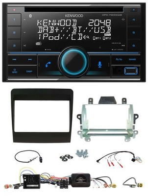 Kenwood CD 2DIN DAB USB Lenkrad Bluetooth Autoradio für Porsche 911 2011-2017 99