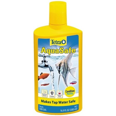 Aquarium Water Conditioner Makes Tap Water Safe Instantly Treats 500 Gallons