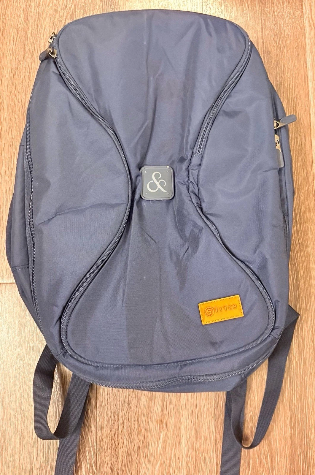 Stitch The Day Traveler Blue Backpack