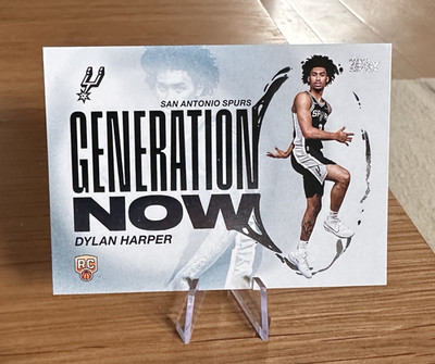 Topps Generation Now Dylan Harper Rookie RC #GN-2 San Antonio Spurs NBA Karte