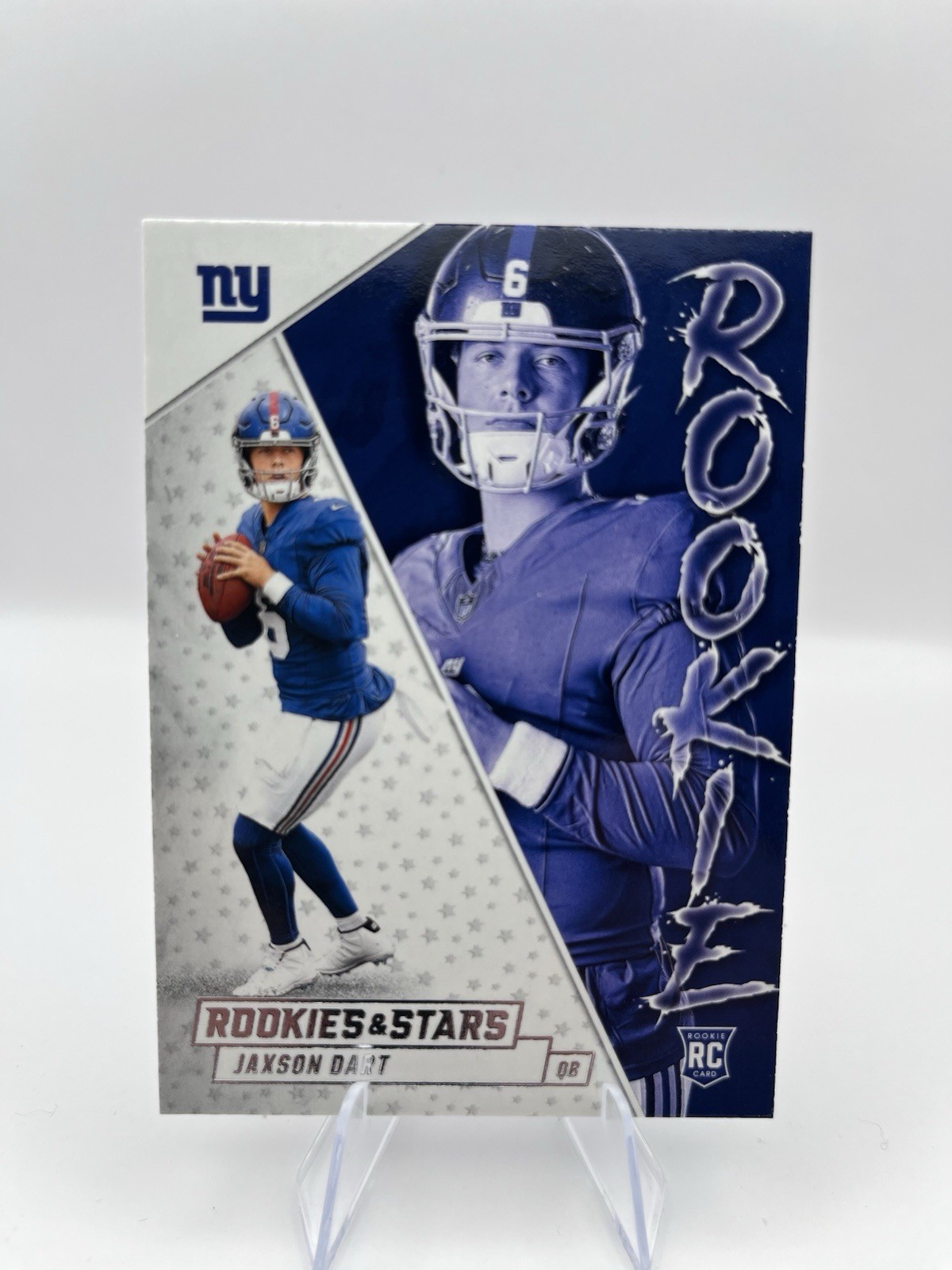 2025 Panini Rookies & Stars Exclusive Rookie JAXSON DART (RC) #10 NY GIANTS 🏈
