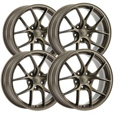 (Set of 4) Rock Forged FF10 16x7 5x4.5" +35mm Bronze Wheels Rims 16" Inch