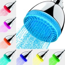 LED Shower Head, Shower Head with Light, 7 Color Flash Light Automatically Ch...