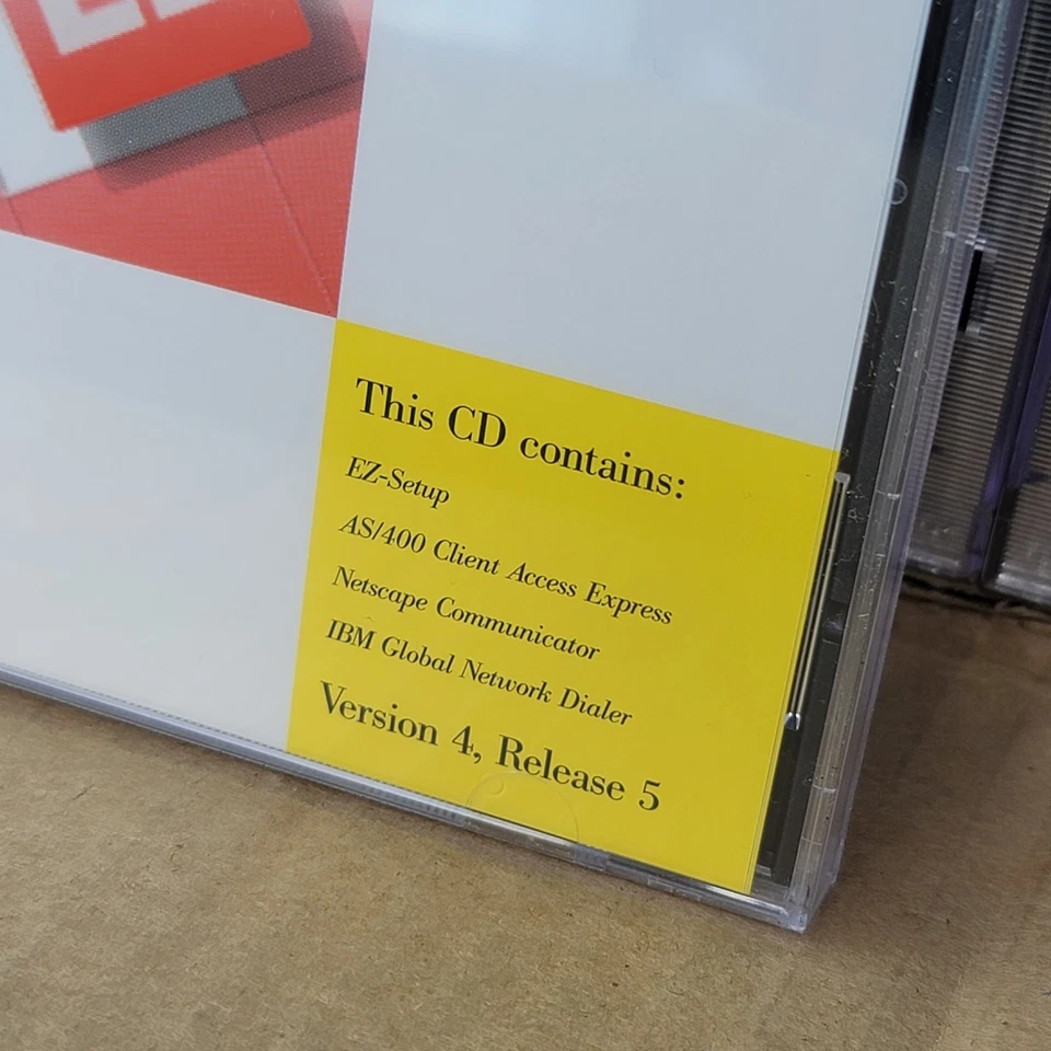 IBM EZ-Setup For iSeries and AS/400e CD-ROM PC Software CASE OF 30 New Old Stock - Image 3 of 4