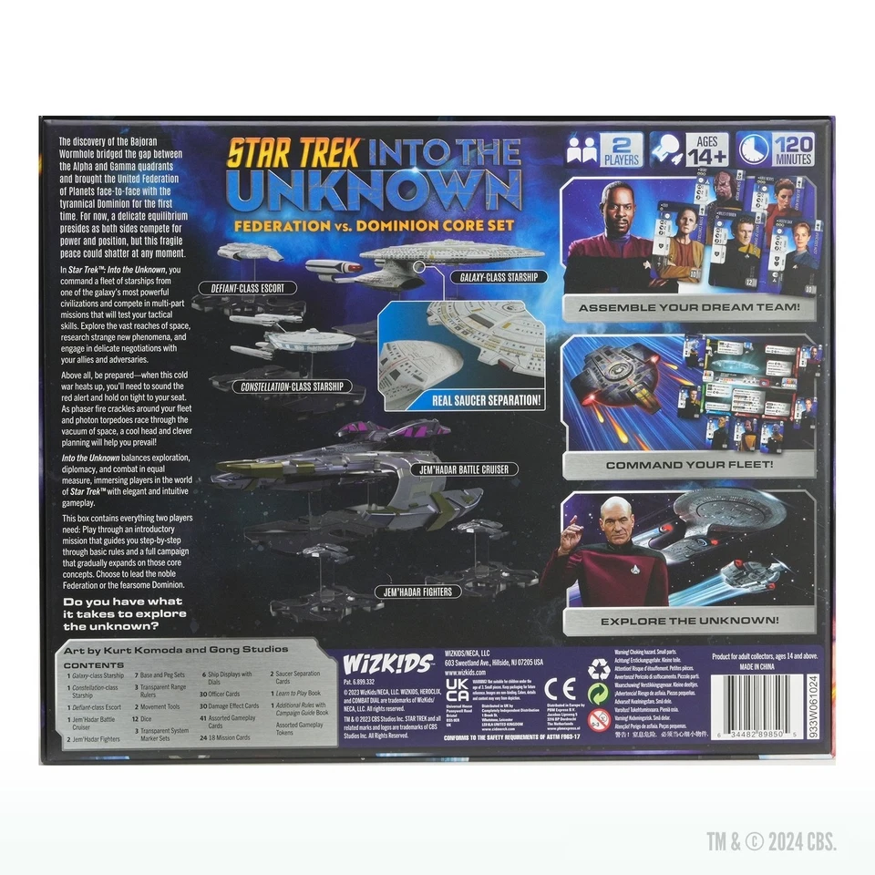Star Trek: Into the Unknown - Federation vs. Dominion Core Set Foto 2 de 4