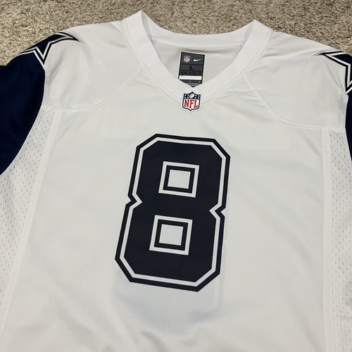 Troy Aikman Dallas Cowboys Color Rush Nike Jersey Men L White - Picture 3 of 8