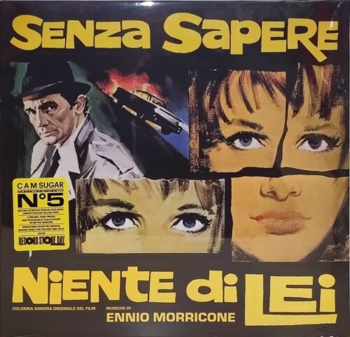 New: ENNIO MORRICONE - Senza Sapere Niente di Lei, Vinyl LP, RSD Yellow, Lmtd. - Picture 1 of 3
