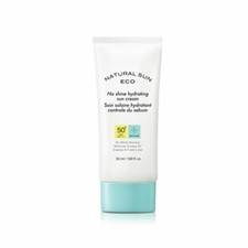  THE FACE SHOP Natural Sun Eco No Shine Hydrating Sun Cream - 50ml / Free Gift
