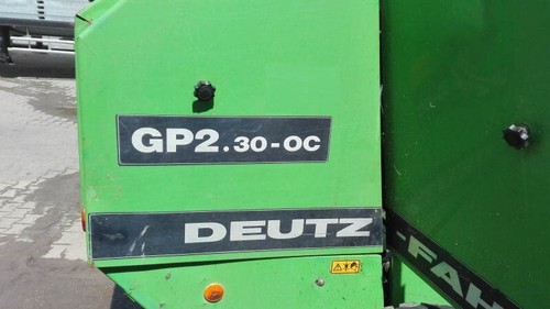 Deutz Fahr GP 2.30-OC baler Rundballenpresse decal aufkleber adesivo sticker set - 第 2/3 張圖片