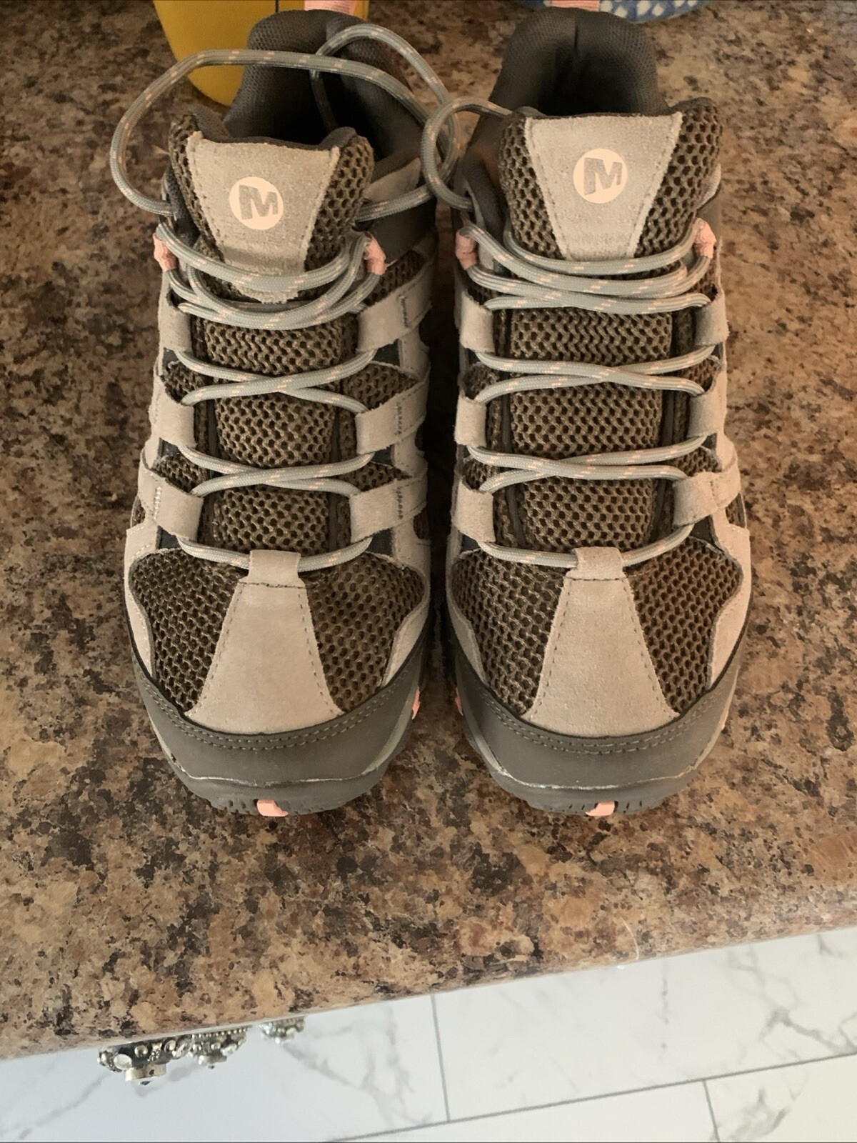 SCARPA DA TREKKING BASSA NUOVA CON SCATOLA DONNA MERRELL J033034 ALVERSTONE ALLUMINIO $120