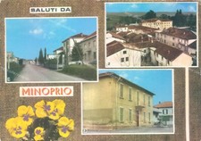 e587 - cartolina provincia di como - saluti da minoprio