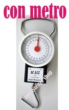 bilancia con gancio e metro pesa cesto cesta raccolta funghi gerla zaino