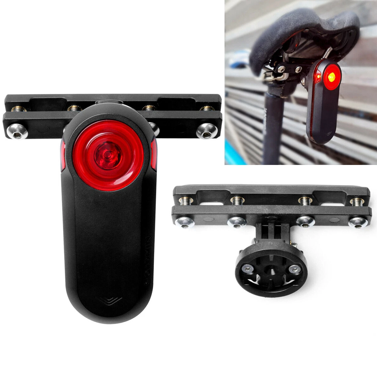 For Garmin Varia Rearview Radar RTL515/510 Metal Taillight Bracket