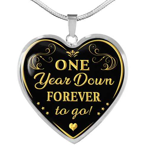 1st Wedding Anniversary Gifts Necklace 