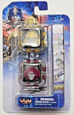NEW Transformers ONE Battle Cubes Battle Set BUMBLEBEE vs ELITA