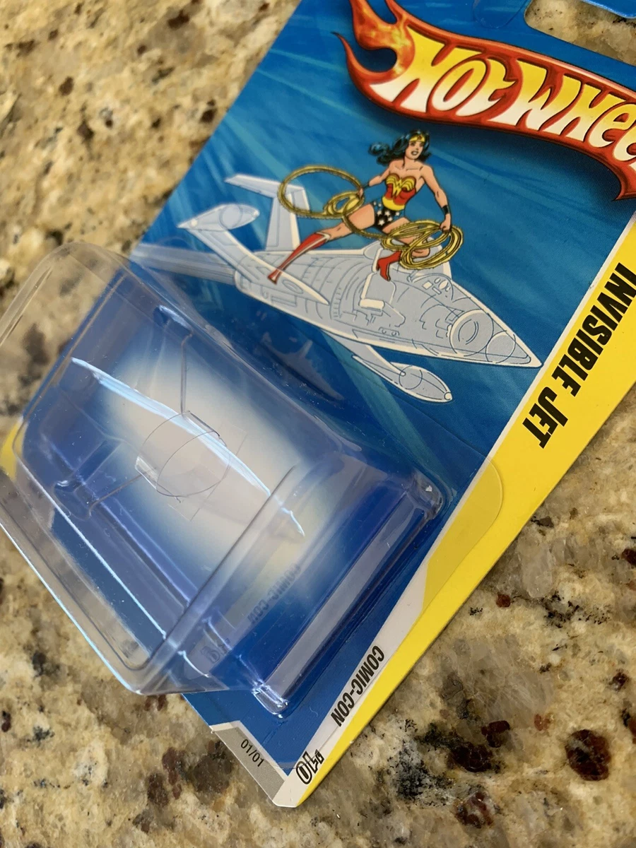 Hotwheels 2010 SDCC Comic Con Wonder Woman Invisible Jet eBay