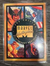 1994 Fleer Marvel Masterpieces - "Pick A Card" - Base/Gold Sigs/PowerBlast/Holo