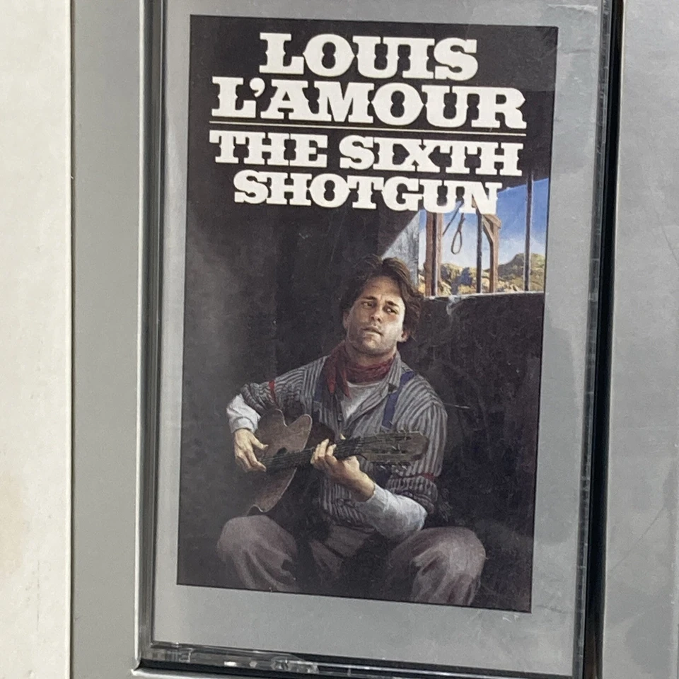 Vintage Louis L'amour Cassette Audio Books Lot of 2 Four Card Draw & 6th Shotgun - Image 4 of 4