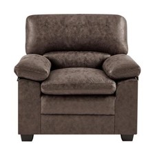Faux Leather Sofa Suite Armchair Settee Bonded Chairs | 1, 2 & 3 Seater Sets
