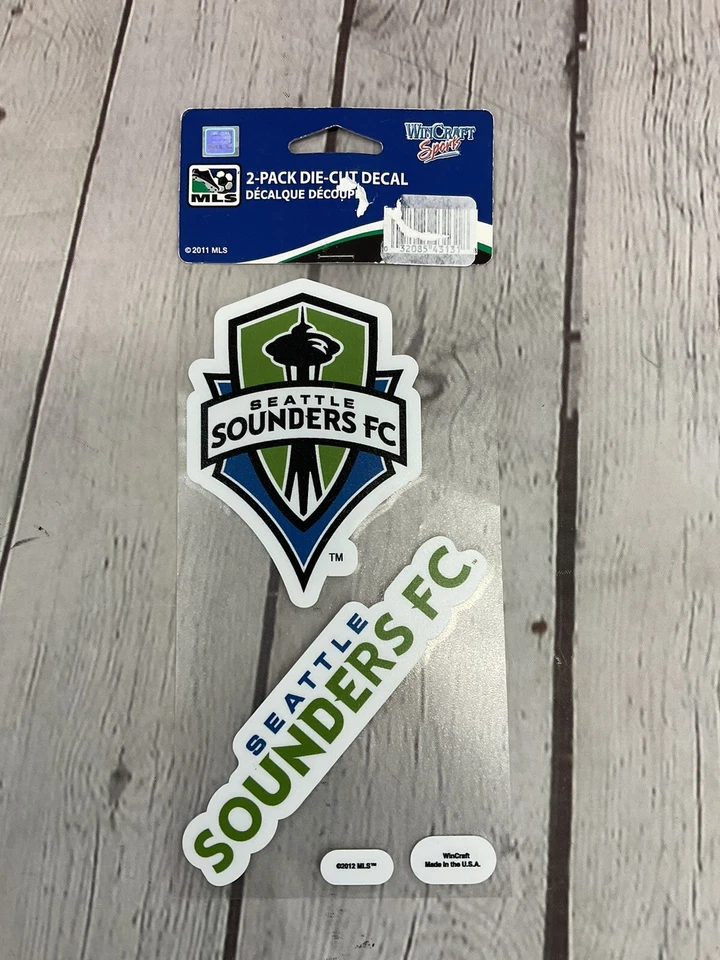 WinCraft Sports Major League Soccer Seattle Sounders FC 3 Pack Die Cut Decals - Image 3 of 4