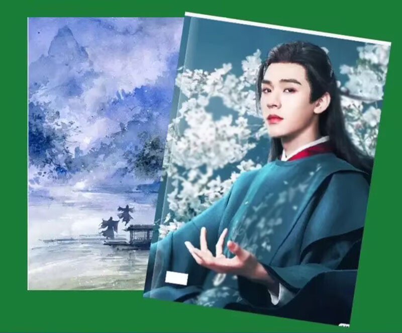 Word Of Honor 山河令 Gong Jun 龚俊 Kexing Wen 温客行 Shan He Ling Pictures Album Book