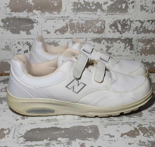 New Balance MW812VW Roll Bar Men White Walking Shoe 2E XWide SZ 14