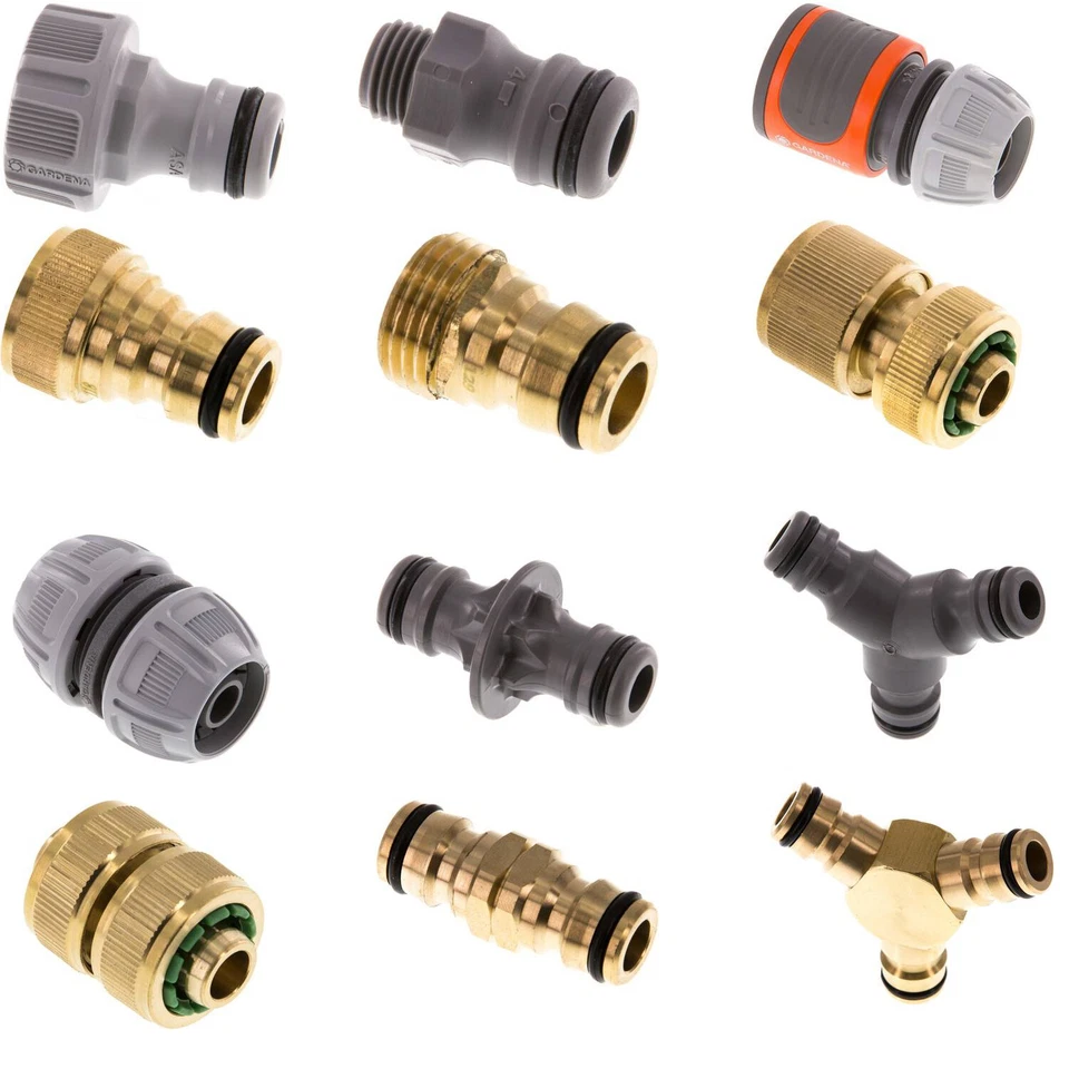 FITTINGTEILE GARDENA-Kupplung Schlauchverbinder Kupplungsstecker Gartenschlauch Verteiler