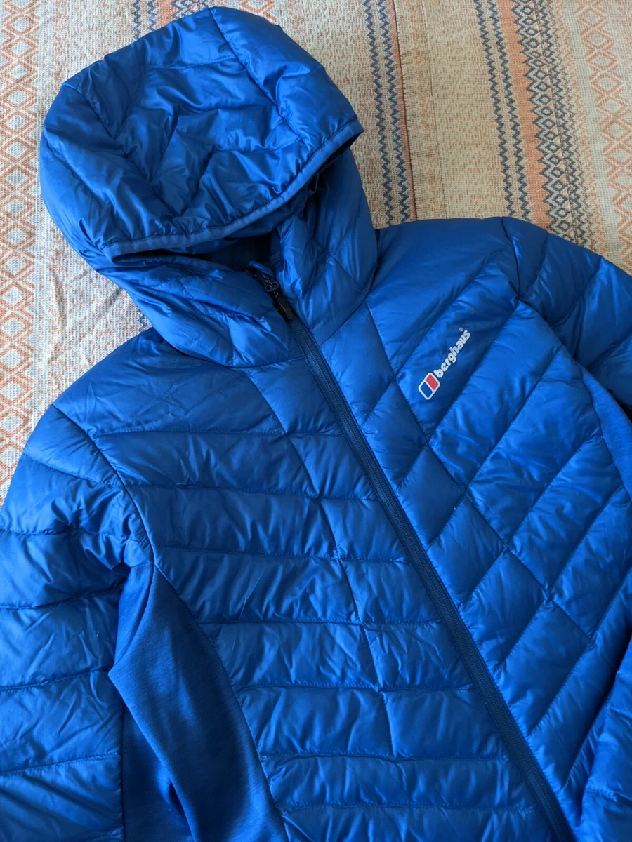 Berghaus mens combust online down insulated jacket blue