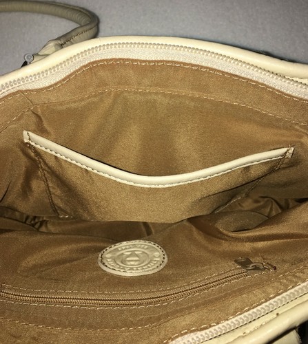 Etienne Aigner Le Plage II Camel Cream Signature Double Handle Mini Bag HTF NWT! - Picture 10 of 11