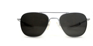 Vintage Randolph English USA Pilot FG-58 Sunglasses (AO) Grey UV Lenses 100% nowa, popularna wyprzedaż