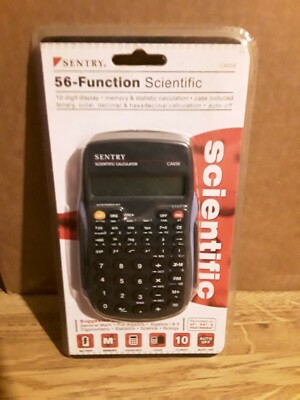 NEW Sentry CA656 Scientific Calculator 56 Function SEALED