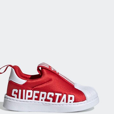Adidas EG3407 toddler Superstar 360 X Infant I baby shoes RED/WHITE | eBay