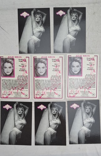 Lot Of 8 Bench Warmer Julie Kruis Cards 1992