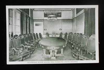 1930s? Interior Governing Board Room Pan American Union Building Washington DC