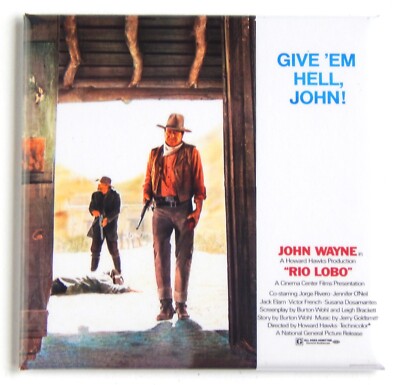 Rio Lobo FRIDGE MAGNET movie poster ''style S''